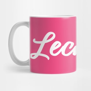 LECHES LINE WHITE Mug